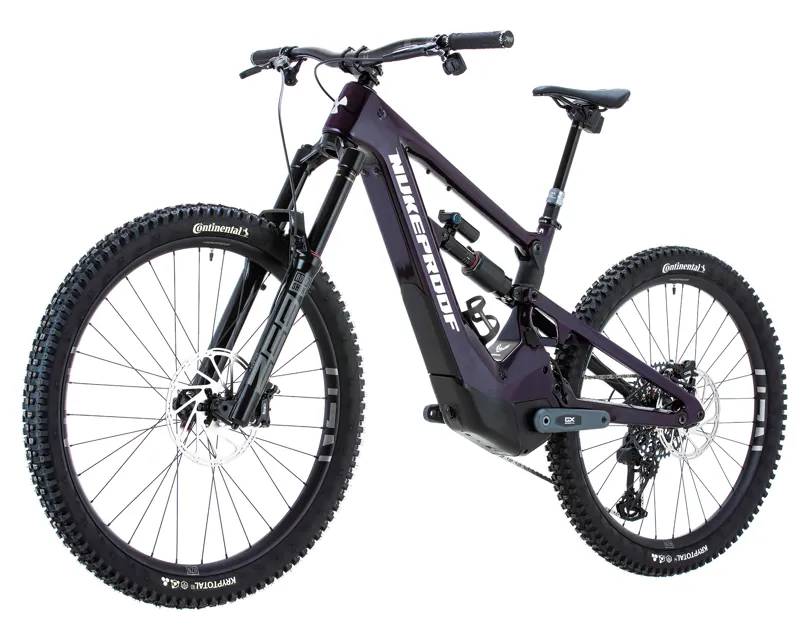 Nukeproof Megawatt Carbon Pro 2024 - Purple with Eagle Powertrain-12